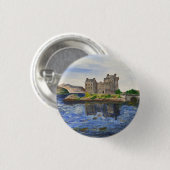 Eilean Donan Castle Ronde Button 3,2 Cm (Voorkant /achterkant)