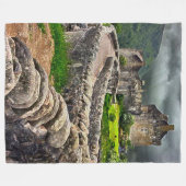 Eilean Donan Castle, Schotland Acrylkunst Fleece Deken (Voorkant (Horizontaal))