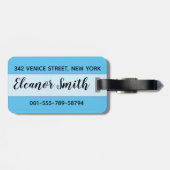 Eilean Donan Castle - Schotland Bagagelabel (Achterkant horizontaal)