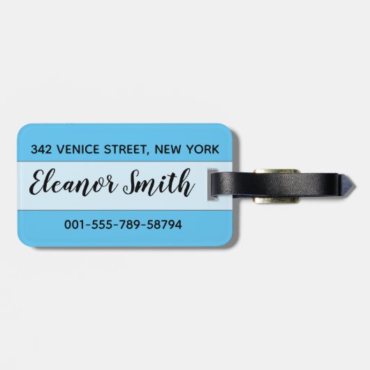 Eilean Donan Castle - Schotland Bagagelabel (Achterkant horizontaal)