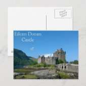 Eilean Donan Castle, Schotland Briefkaart (Voorkant / Achterkant)