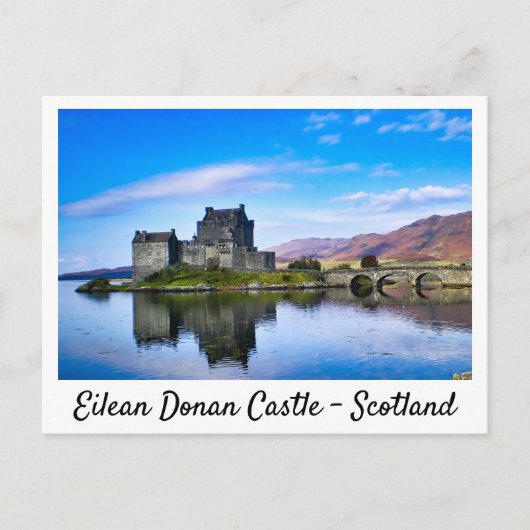 Eilean Donan Castle - Schotland Briefkaart (Voorkant)