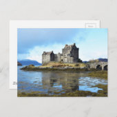"Eilean Donan Castle" — Schotland Briefkaart (Voorkant / Achterkant)