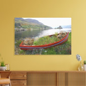 Eilean Donan Castle, Schotland. De beroemde Eilean Canvas Afdruk (Insitu (Woonkamer))