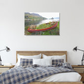 Eilean Donan Castle, Schotland. De beroemde Eilean Canvas Afdruk (Insitu (Slaapkamer))