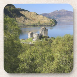 Eilean Donan Castle, Schotland. De beroemde Eilean Drankjes Onderzetter