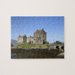 Eilean Donan Castle, Schotland. De beroemde Eilean Legpuzzel