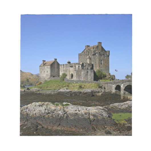 Eilean Donan Castle, Schotland. De beroemde Eilean Notitieblok (Voorkant)