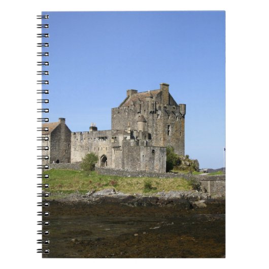 Eilean Donan Castle, Schotland. De beroemde Eilean Notitieboek (Voorkant)