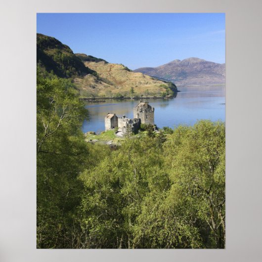 Eilean Donan Castle, Schotland. De beroemde Eilean Poster (Voorkant)