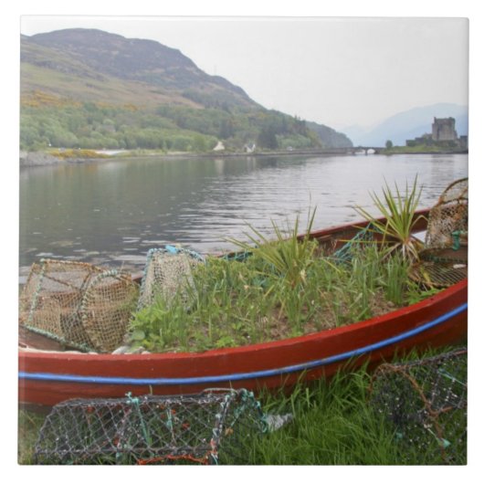 Eilean Donan Castle, Schotland. De beroemde Eilean Tegeltje (Voorkant)