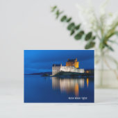 Eilean Donan Castle, Schotland Feestdagenkaart (Staand voorkant)
