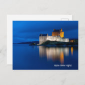 Eilean Donan Castle, Schotland Feestdagenkaart (Voorkant / Achterkant)