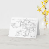 Eilean Donan Castle, Schotland Kaart (Gele Bloem)