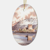 "Eilean Donan Castle" Schotland Keramisch Ornament (Links)