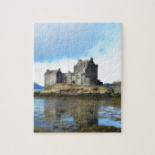 "Eilean Donan Castle" — Schotland Legpuzzel (Verticaal)