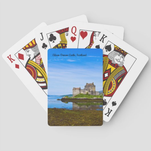 Eilean Donan Castle, Schotland Speelkaarten (Achterkant)