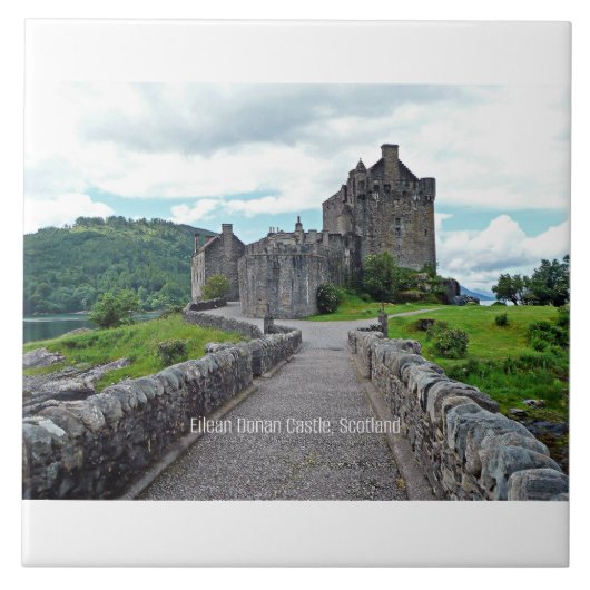 Eilean Donan Castle, Schotland Tegeltje (Voorkant)