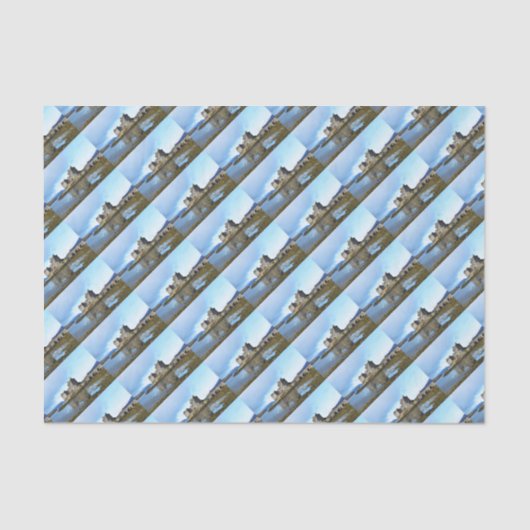 "Eilean Donan Castle" — Schotland Tissuepapier (Voorkant)