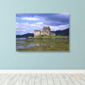 Eilean Donan Castle Scotland Canvas Afdruk (Insitu (Houten vloer))