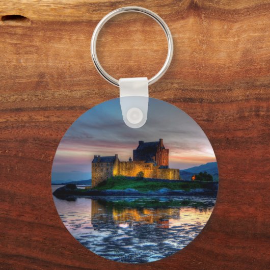 Eilean Donan Castle, Scotland Keyring Sleutelhanger (Voorkant)
