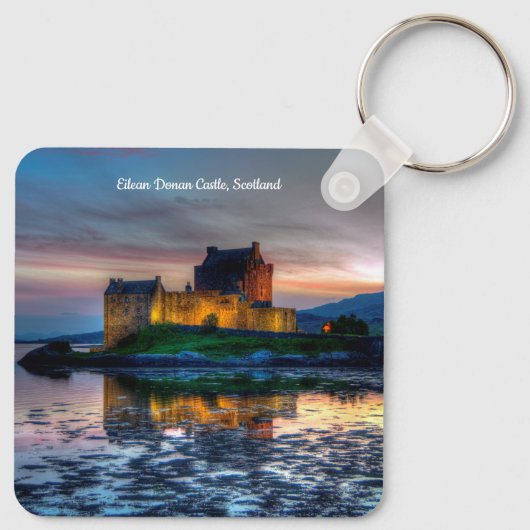 Eilean Donan Castle, Scotland Keyring Sleutelhanger (Achterkant)