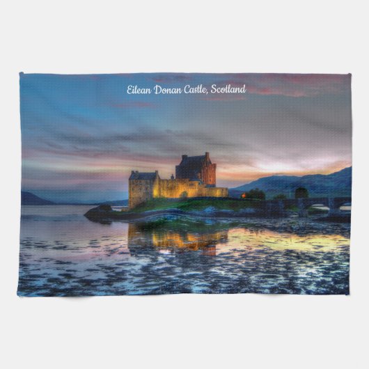 Eilean Donan Castle, Scotland Kitchen theedoek (Horizontaal)