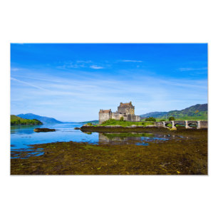 Eilean Donan Castle, Scotland Photo print Foto Afdruk