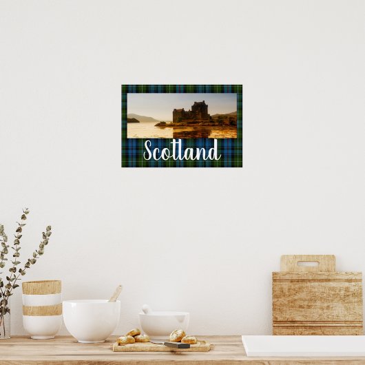 Eilean Donan Castle Scotland Poster (Keuken)