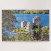 Eilean Donan Castle-Scots MacKenzie & MacRae Clans Legpuzzel (Horizontaal)