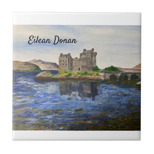 Eilean Donan Castle Tegeltje (Voorkant)