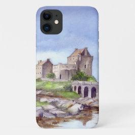 Eilean Donan Castle Waterverf Painting Case-Mate iPhone Case
