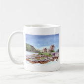 Eilean Donan Castle Waterverf Painting Koffiemok (Links)