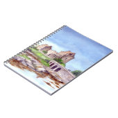 Eilean Donan Castle Waterverf Painting Notitieboek (Linkerzijde)