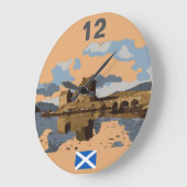 EILEAN DONAN GROTE KLOK (Hoek)