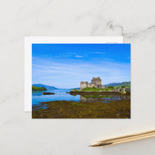Eilean Donan Kasteel, Schotland Ansichtkaart Briefkaart