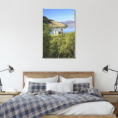 Eilean Donan Kasteel, Schotland. Het beroemde Eile Canvas Afdruk (Insitu (Slaapkamer))