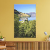 Eilean Donan Kasteel, Schotland. Het beroemde Eile Canvas Afdruk (Insitu (Woonkamer))