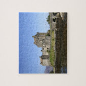 Eilean Donan Kasteel, Schotland. Het beroemde Eile Legpuzzel (Verticaal)