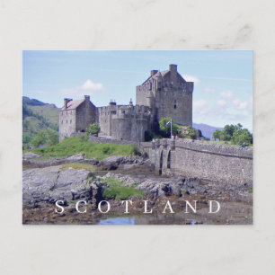 Eilean Donan Kasteel uitzicht ansichtkaart Briefkaart