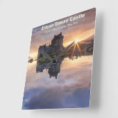 Eilean Donan - MacKenzie/MacRae Vierkante Klok (Hoek)