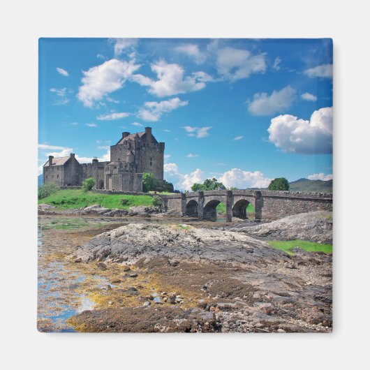 Eilean Donan plein Magneet (Voorkant)
