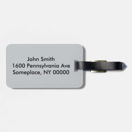 Eilean Donan Scottish Castle Bagagelabel (Achterkant horizontaal)