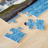 Eilean Musdile Lighthouse Scotland Schilderachtig Legpuzzel (Zijkant)