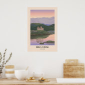 Eilean Shona Schotland Reisposter Poster (Keuken)