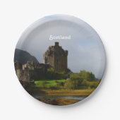 Eileen Donan Castle in het vroege najaar Papieren Bordje (Voorkant)