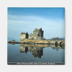 Eileen Donan Castle, Kyle of Lochalsh, Schotland Magneet