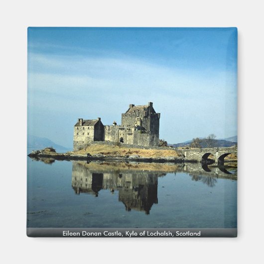 Eileen Donan Castle, Kyle of Lochalsh, Schotland Magneet (Voorkant)