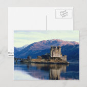 Eileen Donan Castle, Loch Duich, Schotland Briefkaart (Voorkant / Achterkant)