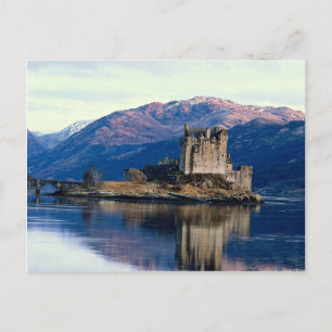 Eileen Donan Castle, Loch Duich, Schotland Briefkaart